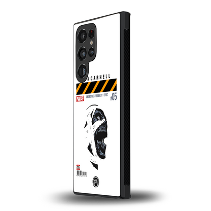 vancarhell phantasy back phone cover | glass case for samsung galaxy s23 ultra