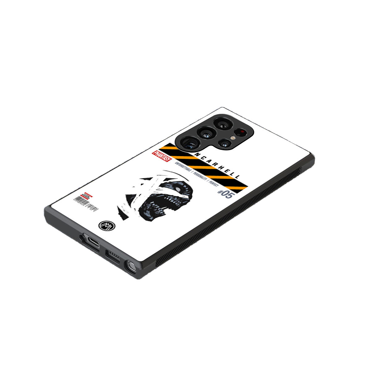 vancarhell phantasy back phone cover | glass case for samsung galaxy s23 ultra