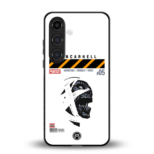 vancarhell phantasy back phone cover | glass case for samsung galaxy s24 plus