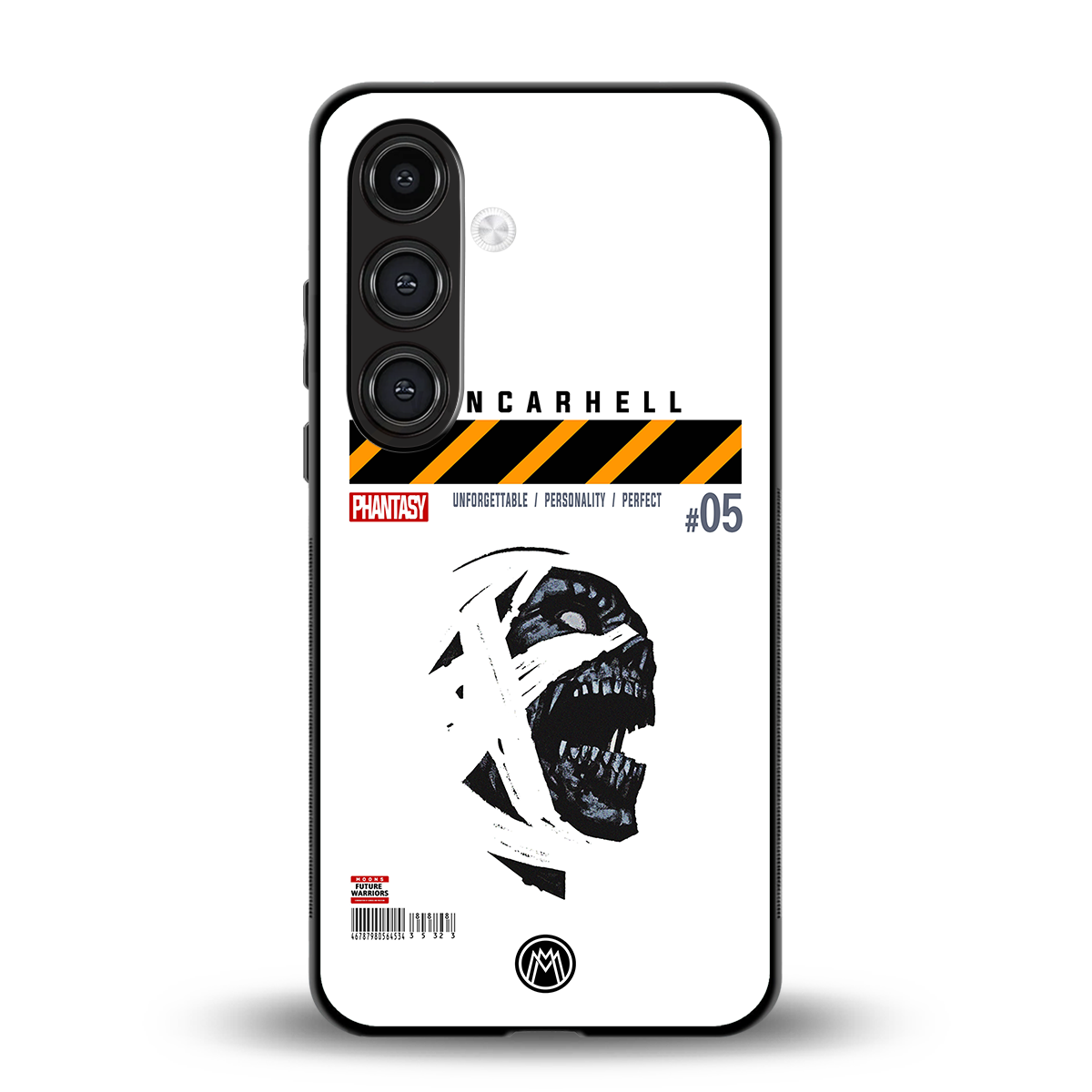 vancarhell phantasy back phone cover | glass case for samsung galaxy s23 plus