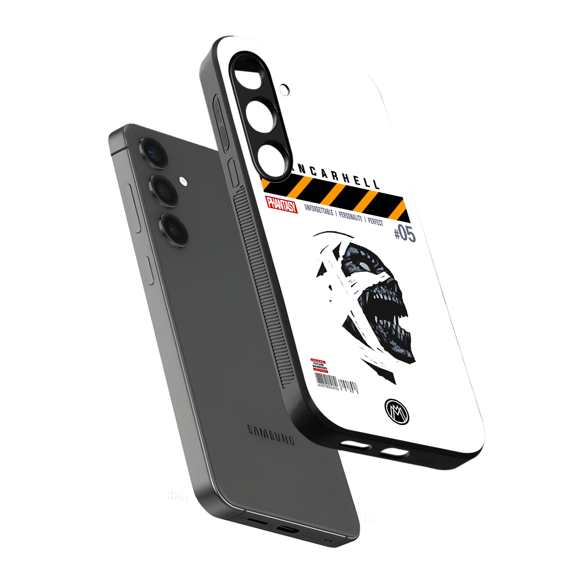 vancarhell phantasy back phone cover | glass case for samsung galaxy s23