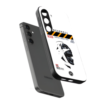 vancarhell phantasy back phone cover | glass case for samsung galaxy s23 plus