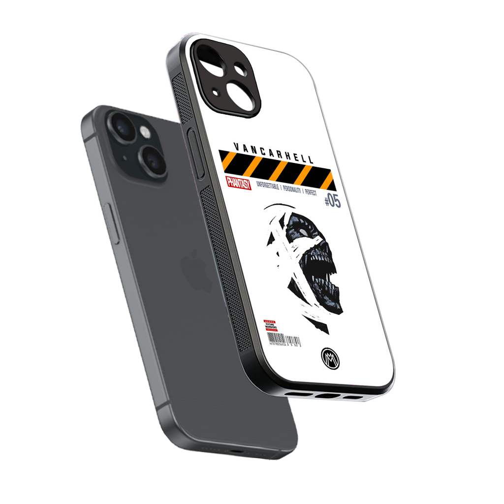 vancarhell phantasy back phone cover | glass case for iphone 15