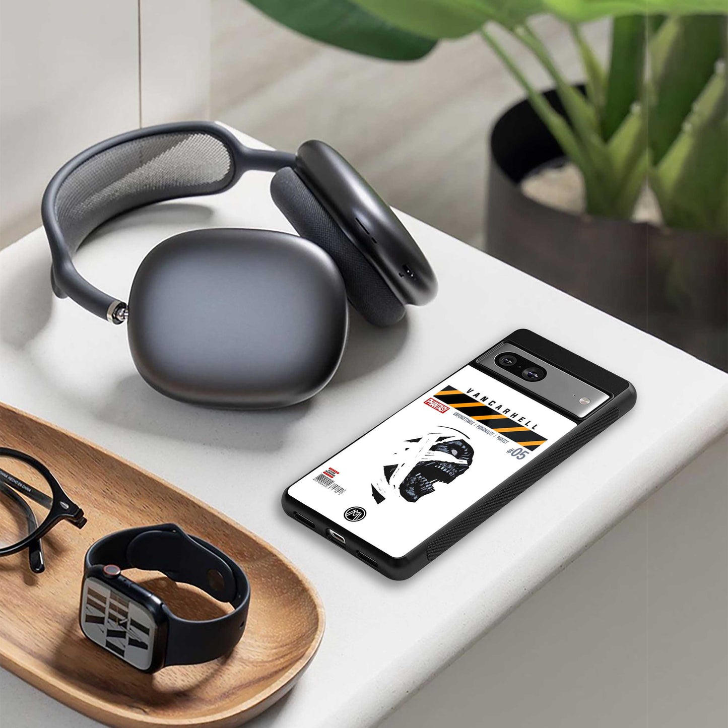 vancarhell phantasy back phone cover | glass case for iphone 13 mini