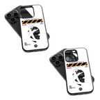Trendy Glass Back Mobile Case for iPhone, Samsung, Redmi, OnePlus, Google Pixel, Motorola