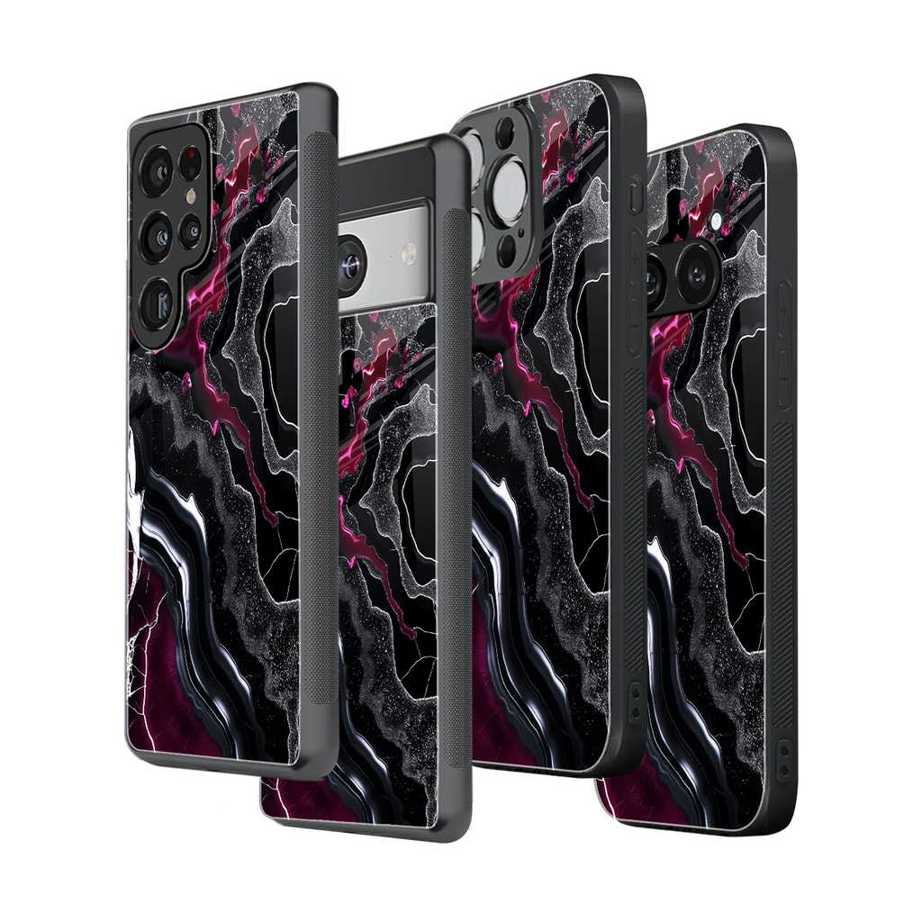 Stylish Glass Back Case for All Smartphones iPhone, Samsung, OnePlus, Pixel, Redmi, Oppo, Vivo, Motorola