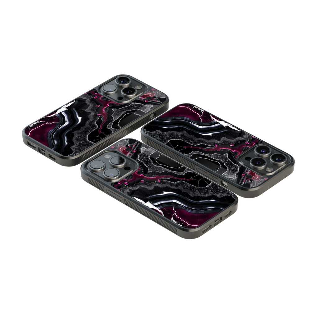 Luxury Glass Back Mobile Cover for iPhone, Samsung Galaxy, OnePlus, Pixel, Redmi & More