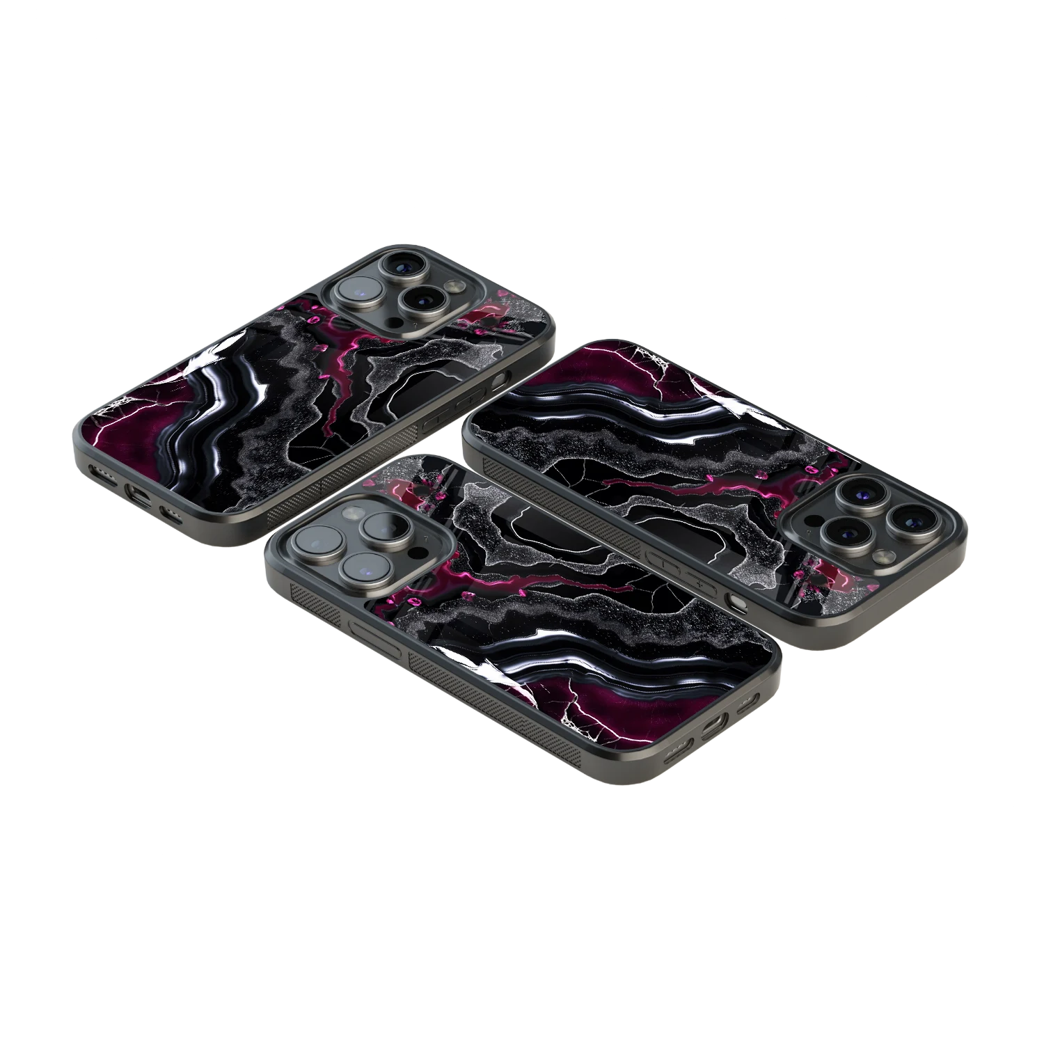 Luxury Glass Back Mobile Cover for iPhone, Samsung Galaxy, OnePlus, Pixel, Redmi & More