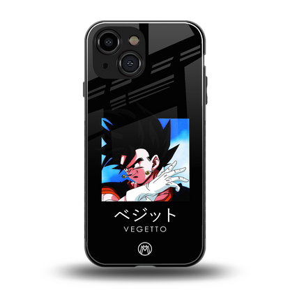 vegetto dragon ball z anime back phone cover | glass case for iphone 13 mini