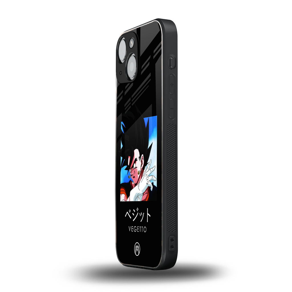 vegetto dragon ball z anime back phone cover | glass case for iphone 13 mini