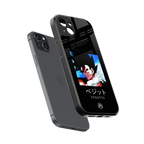 vegetto dragon ball z anime back phone cover | glass case for iphone 15 plus