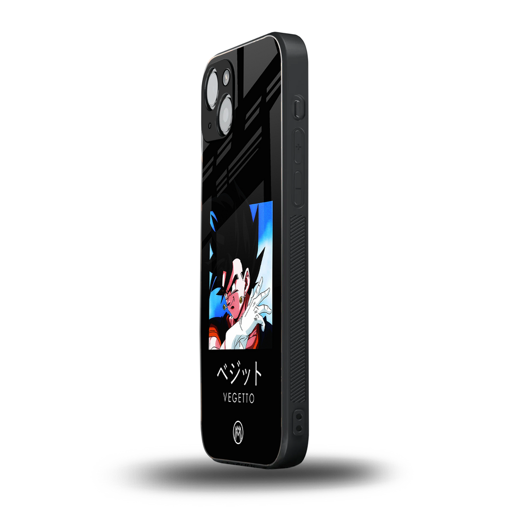 vegetto dragon ball z anime back phone cover | glass case for iphone 15 plus