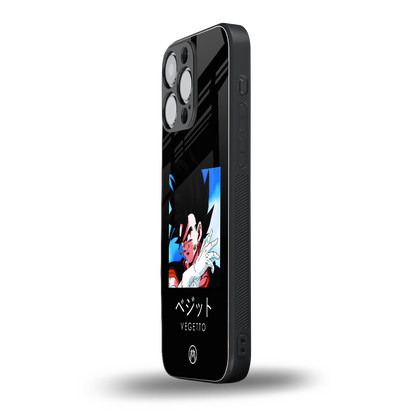 vegetto dragon ball z anime back phone cover | glass case for iphone 14 pro max