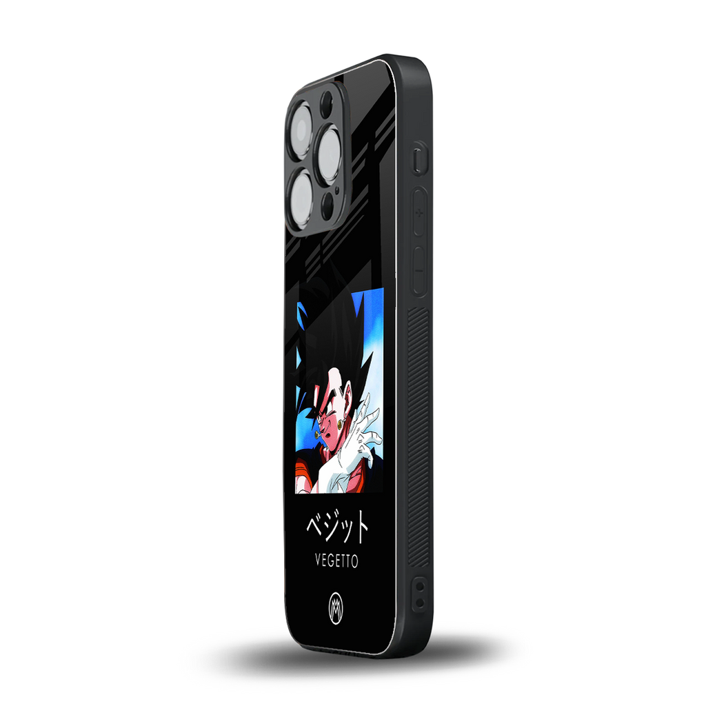 vegetto dragon ball z anime back phone cover | glass case for iphone 15 pro