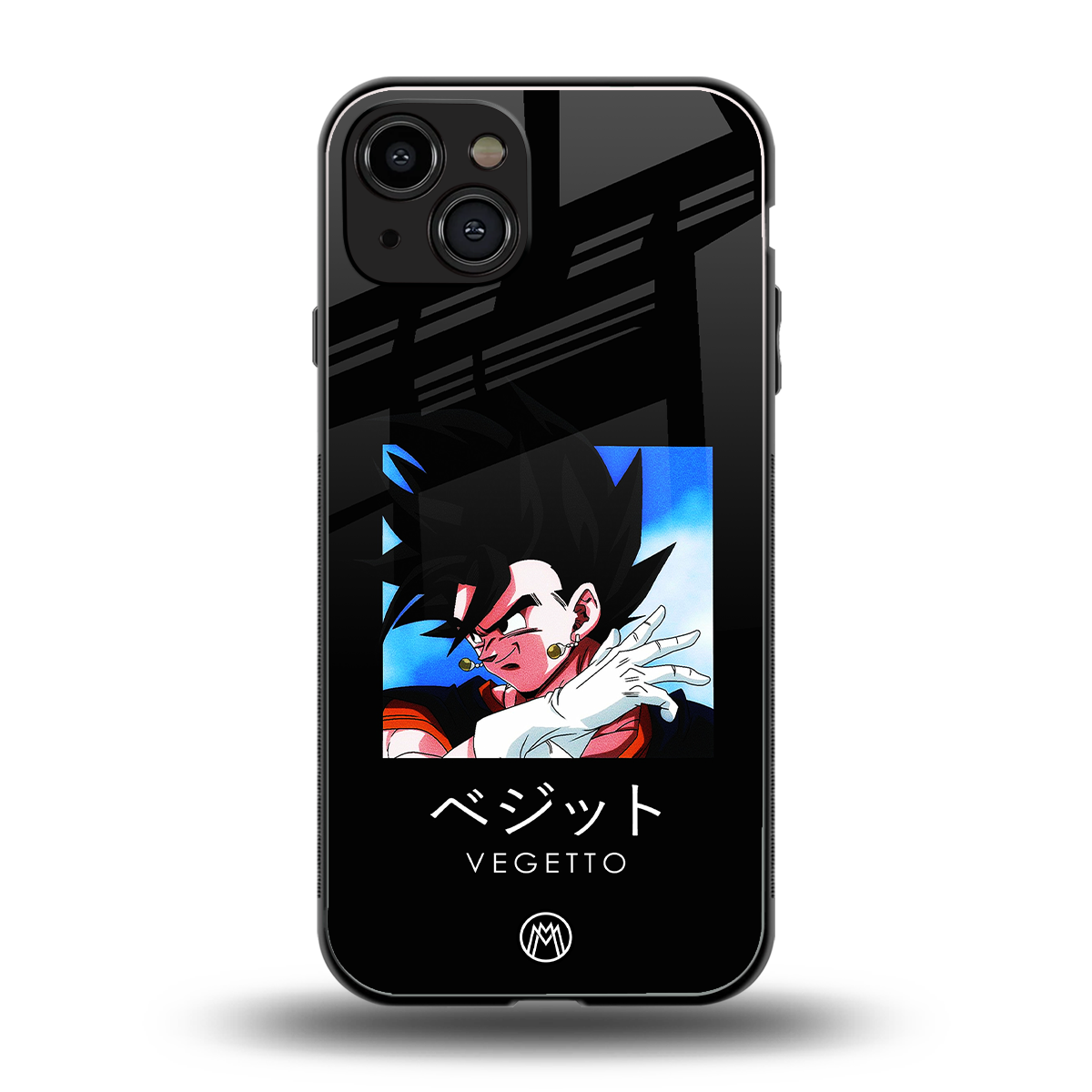 vegetto dragon ball z anime back phone cover | glass case for iphone 15