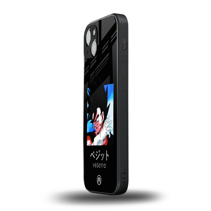 vegetto dragon ball z anime back phone cover | glass case for iphone 14