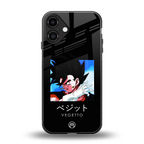 vegetto dragon ball z anime back phone cover | glass case for iphone 16 plus