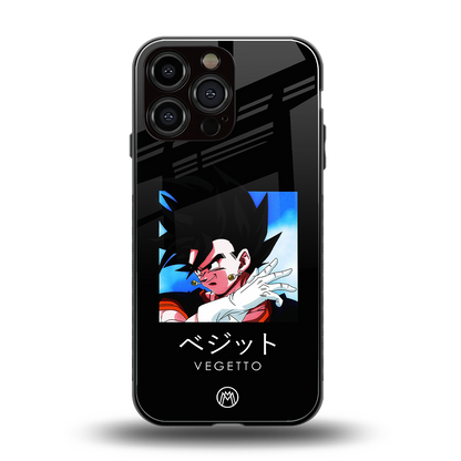 vegetto dragon ball z anime back phone cover | glass case for iphone 16 pro max