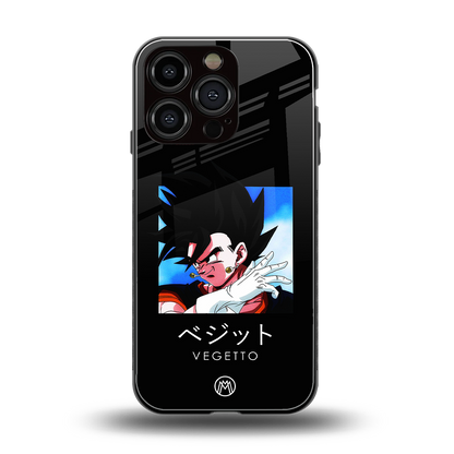 vegetto dragon ball z anime back phone cover | glass case for iphone 16 pro
