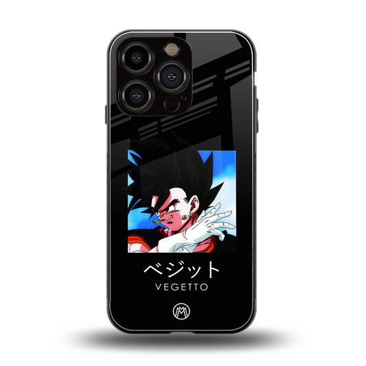 vegetto dragon ball z anime back phone cover | glass case for iphone 16 pro