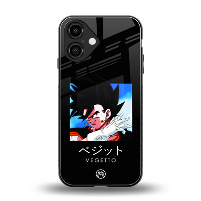 vegetto dragon ball z anime back phone cover | glass case for iphone 16