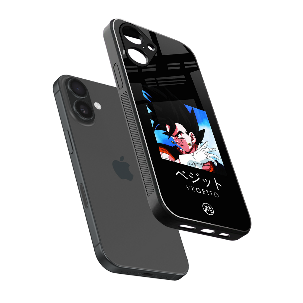 vegetto dragon ball z anime back phone cover | glass case for iphone 16