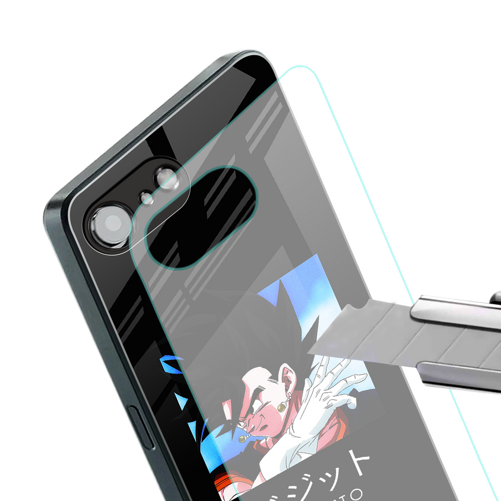 vegetto dragon ball z anime back phone cover | glass case for iphone 16e