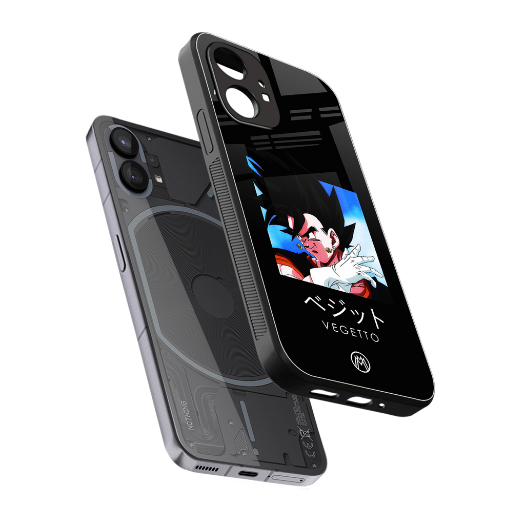 vegetto dragon ball z anime back phone cover | glass case for nothing phone 1