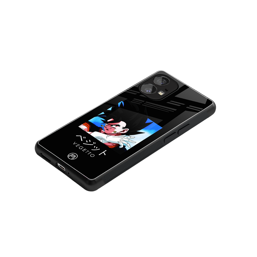 vegetto dragon ball z anime back phone cover | glass case for nothing phone 1