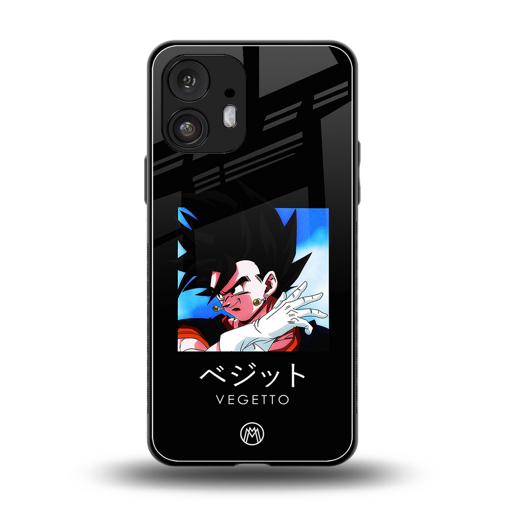vegetto dragon ball z anime back phone cover | glass case for nothing phone 2