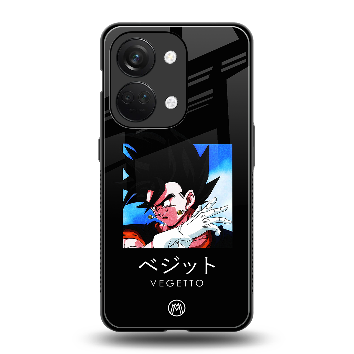 vegetto dragon ball z anime back phone cover | glass case for oneplus nord 3