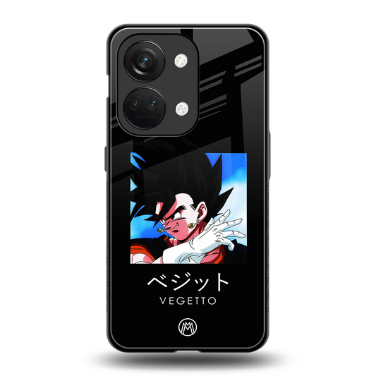 vegetto dragon ball z anime back phone cover | glass case for oneplus nord 3