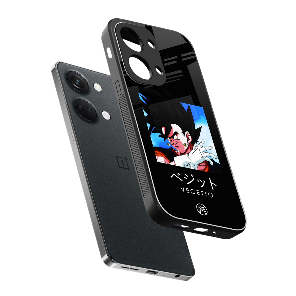 vegetto dragon ball z anime back phone cover | glass case for oneplus nord 3
