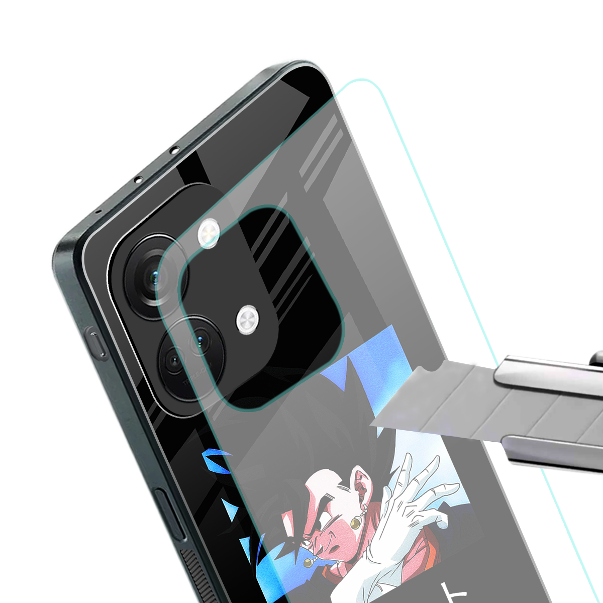 vegetto dragon ball z anime back phone cover | glass case for oneplus nord 3