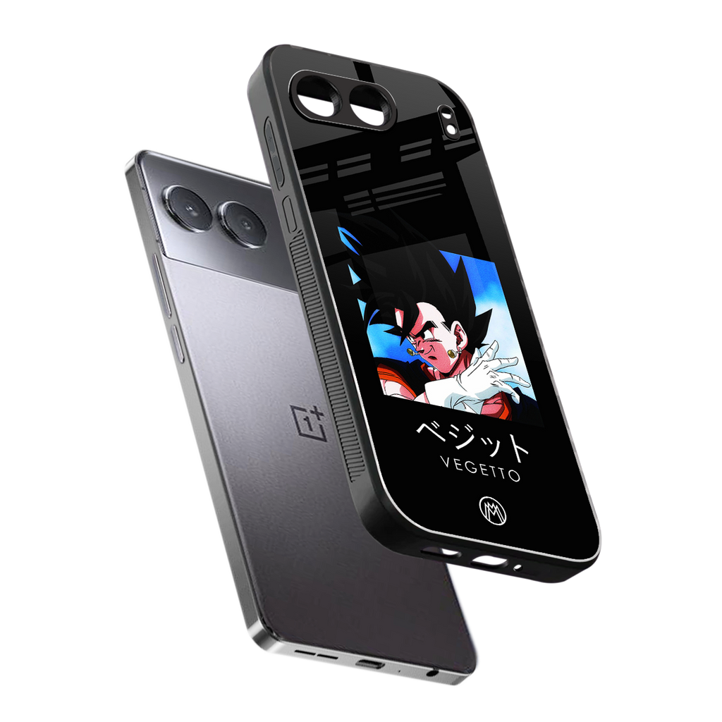 vegetto dragon ball z anime back phone cover | glass case for oneplus nord 4
