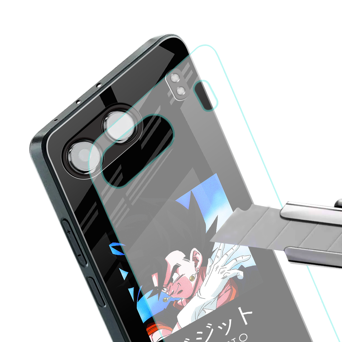 vegetto dragon ball z anime back phone cover | glass case for oneplus nord 4