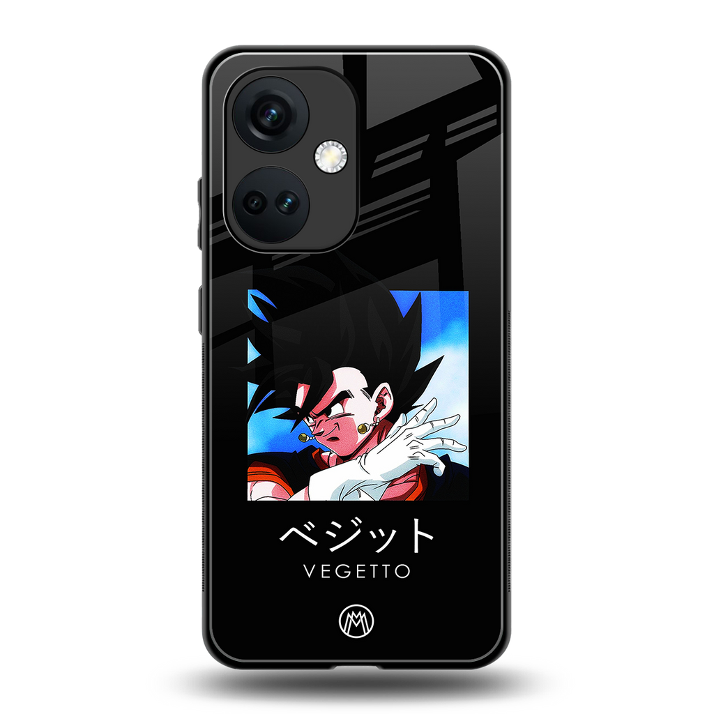 vegetto dragon ball z anime back phone cover | glass case for oneplus nord ce 3