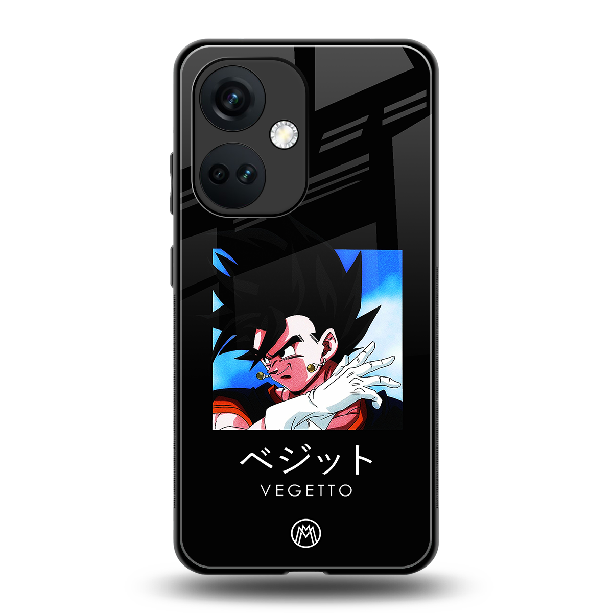 vegetto dragon ball z anime back phone cover | glass case for oneplus nord ce 3