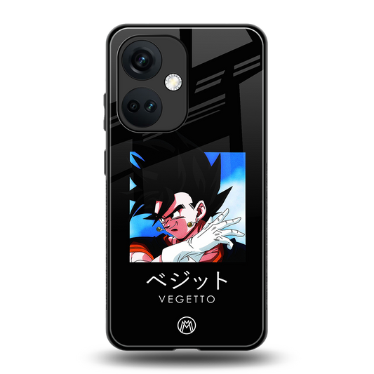 vegetto dragon ball z anime back phone cover | glass case for oneplus nord ce 3