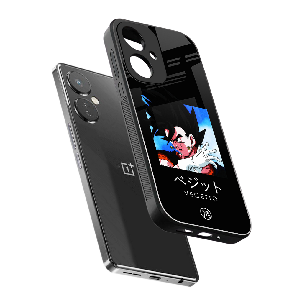 vegetto dragon ball z anime back phone cover | glass case for oneplus nord ce 3
