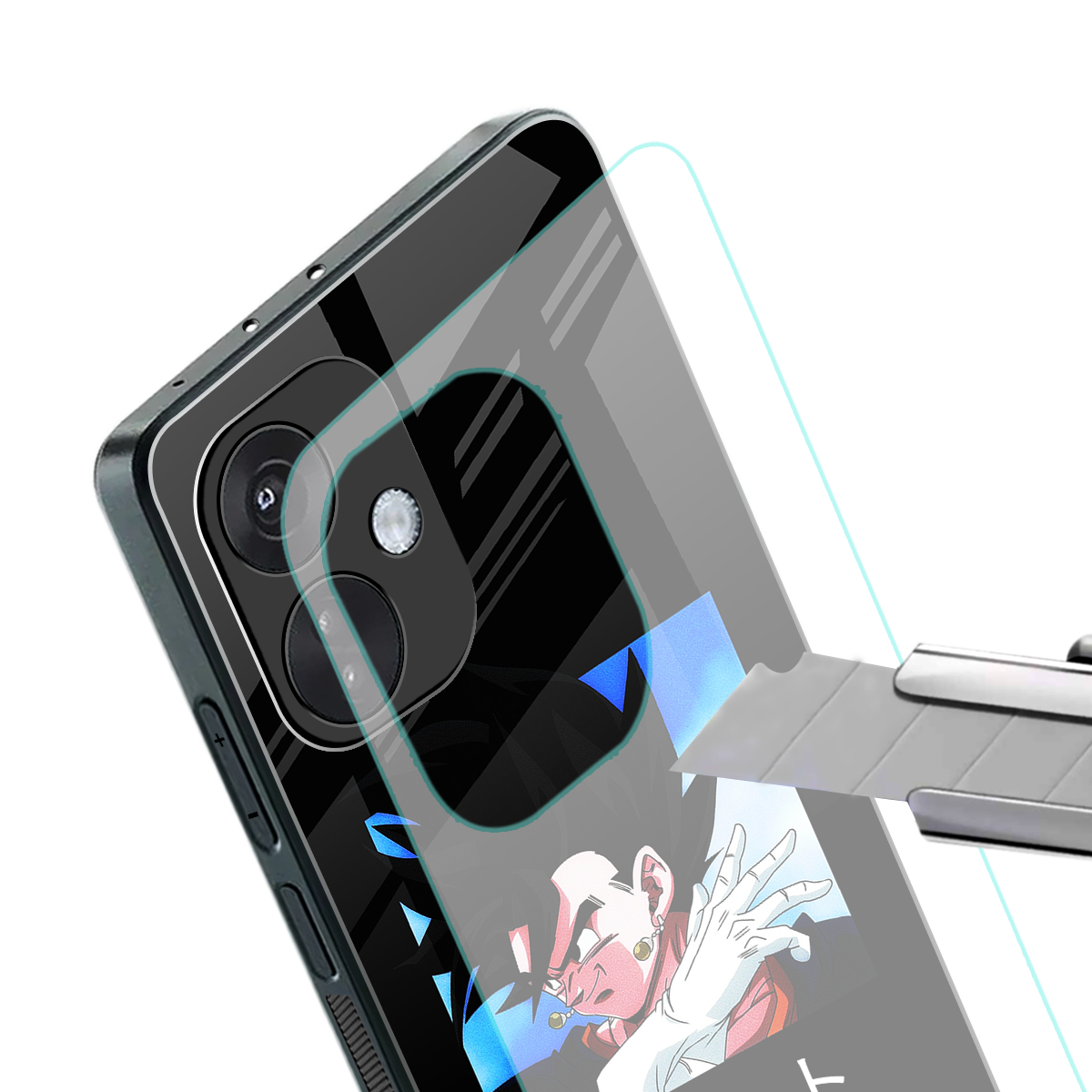 vegetto dragon ball z anime back phone cover | glass case for oneplus nord ce 3