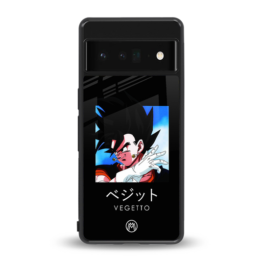 vegetto dragon ball z anime back phone cover | glass case for google pixel 6 pro