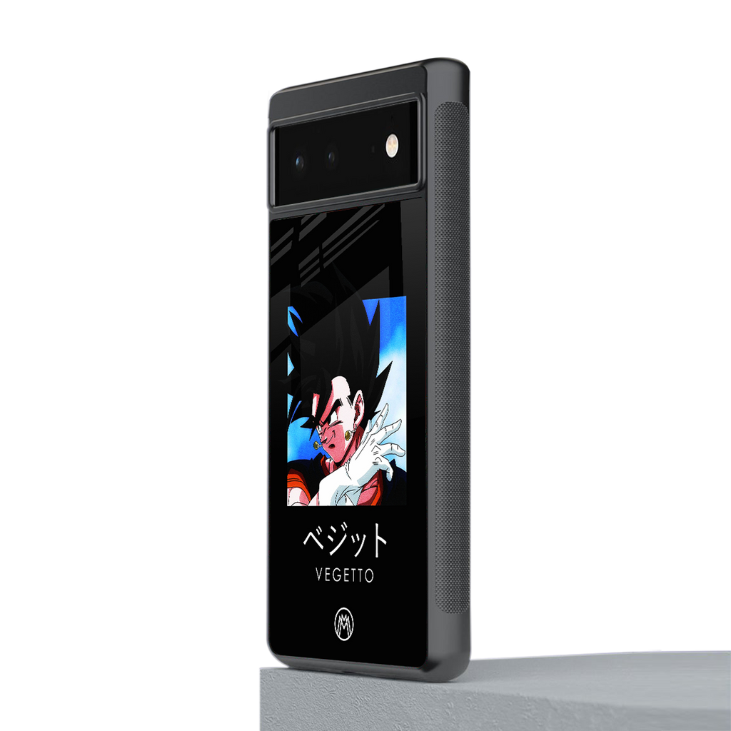 vegetto dragon ball z anime back phone cover | glass case for google pixel 6