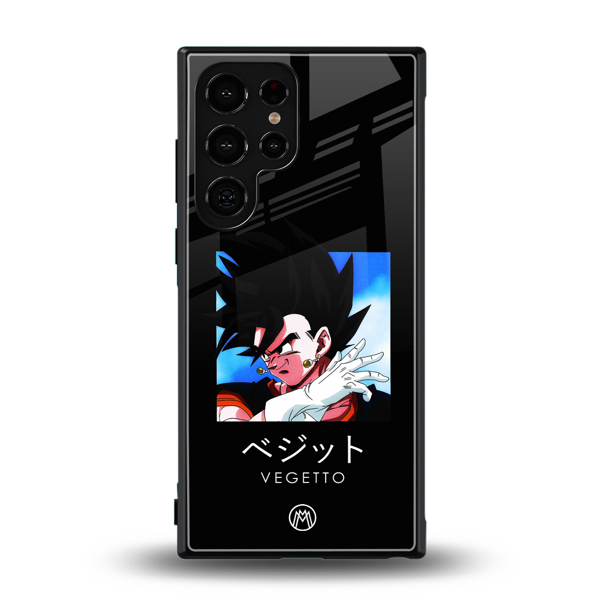 vegetto dragon ball z anime back phone cover | glass case for samsung galaxy s23 ultra