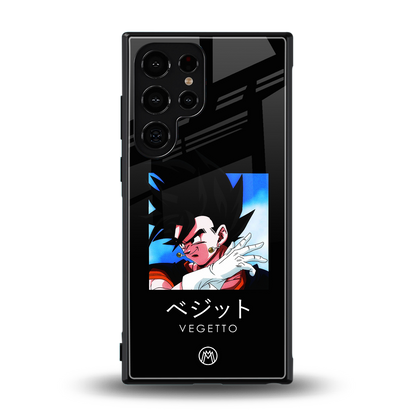 vegetto dragon ball z anime back phone cover | glass case for samsung galaxy s23 ultra