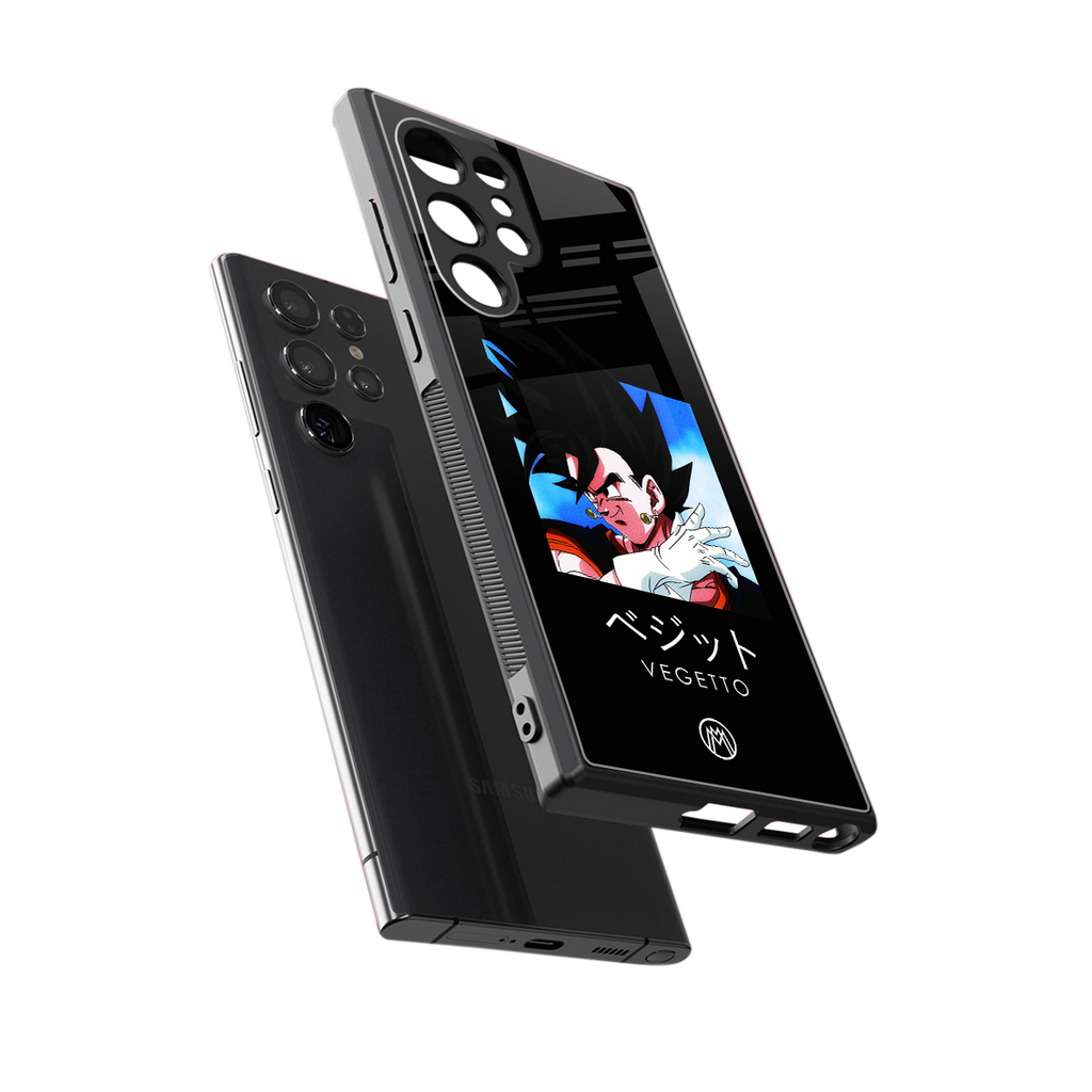 vegetto dragon ball z anime back phone cover | glass case for samsung galaxy s23 ultra