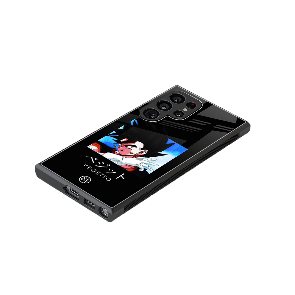 vegetto dragon ball z anime back phone cover | glass case for samsung galaxy s23 ultra