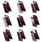 Durable Glass Back Mobile Case for iPhone, Samsung, OnePlus, Google Pixel, Redmi, Vivo, Oppo