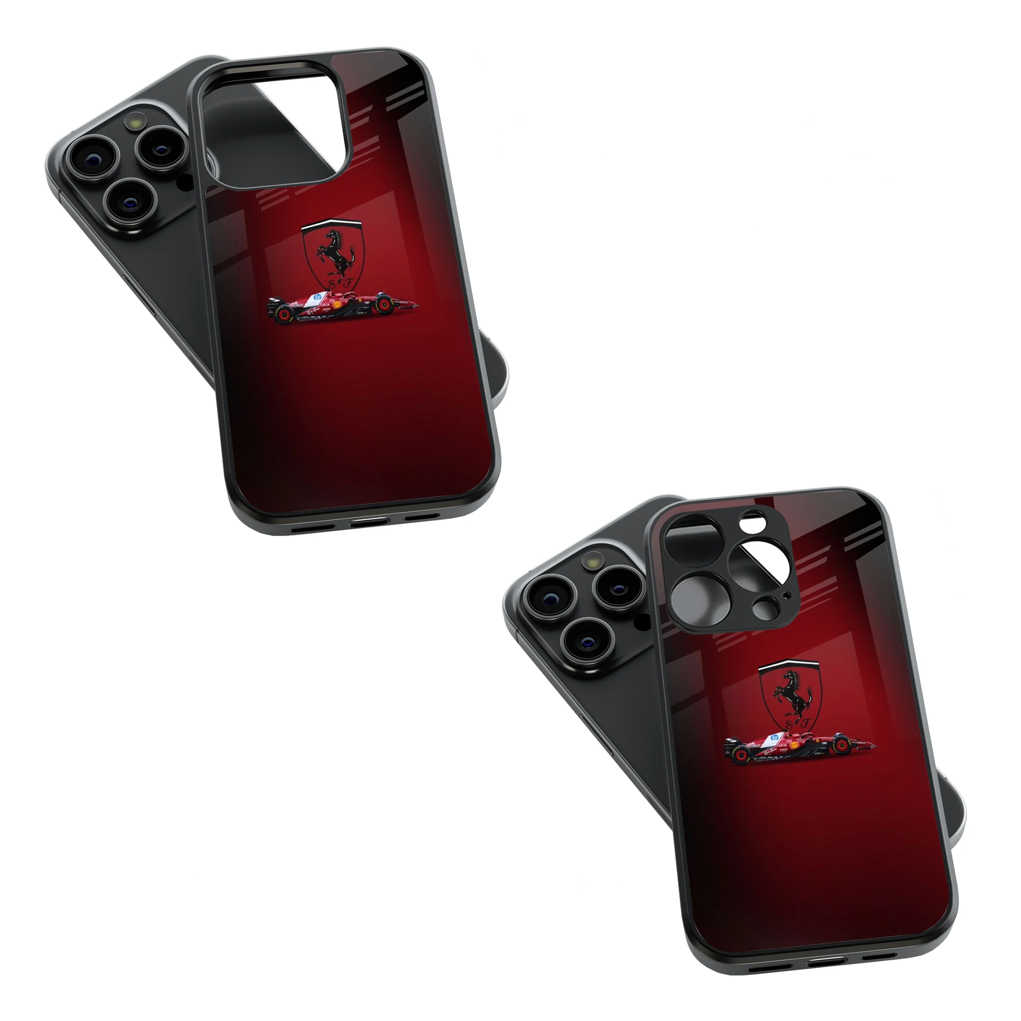 Trendy Glass Back Mobile Case for iPhone, Samsung, Redmi, OnePlus, Google Pixel, Motorola