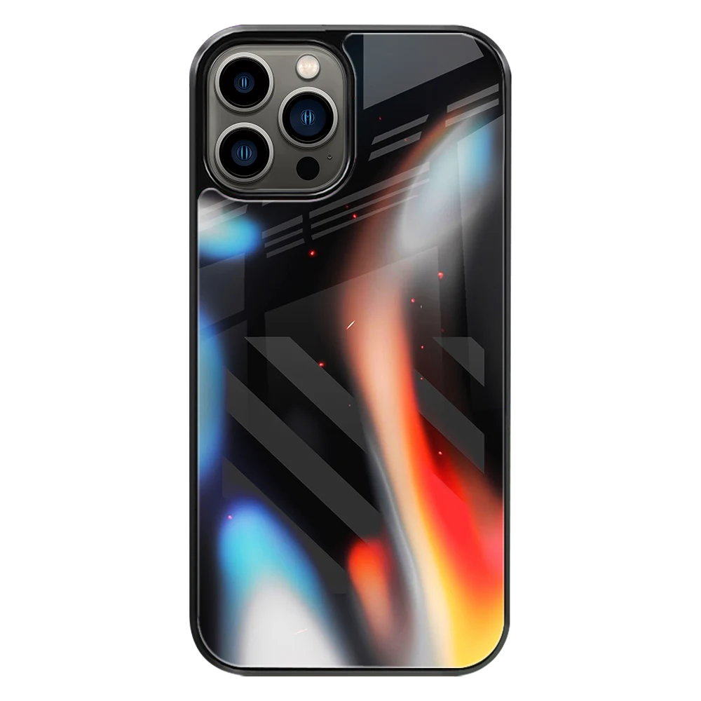 Premium Glass Back Mobile Phone Cover for iPhone, Samsung, OnePlus, Google Pixel, Redmi, Oppo, Vivo & Realme